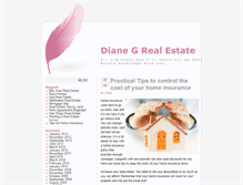 Tablet Screenshot of dianeg-realestate.com